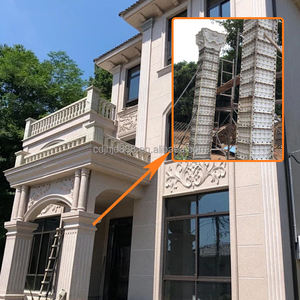 Khuôn đúc xi măng beton đổ khuôn mẫu thiết kế ván khuôn jhjd ABS Roman đúc sẵn cột bê tông cột để bán - Product Image 5