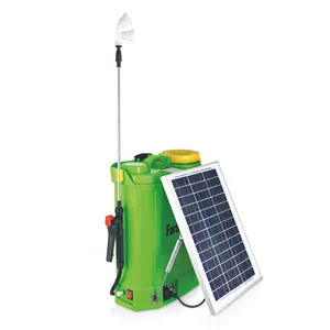 批发农业太阳能电池板电动背包喷雾器