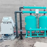 Système d'irrigation agricole Seedafarm, machine intégrée pour l'eau et les engrais en serre, pompe automatique, engrais intelligent