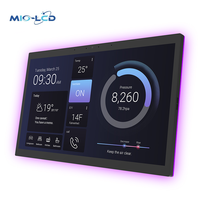 Panel de Control Táctil Inteligente para Hogar, con Android, Montaje en Pared, 15.6 Pulgadas, Compatible con Matter Thread Wifi, Relé RS232, RJ45, Automatización