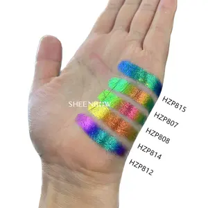 Sheenbow Sparkle זיקית multichrome hypershift פיגמנט צלליות Loose אבקת נצנצים עין איפור