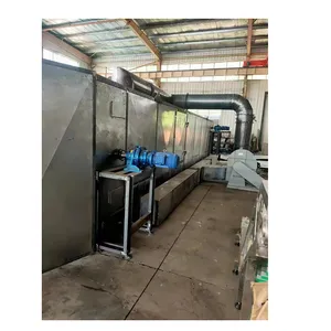 Industrial Hot Air Dryer For Charcoal Forming Conveyor Belt Furnace Curing Tunnel Drying Oven