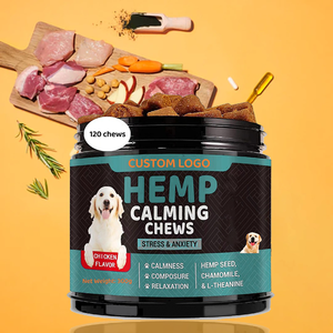 Nutrition calmante pour chiens, soulagement de l'anxiété des chiens pour les visites chez le vétérinaire, les voyages, fabricant super OEM - Product Image 2