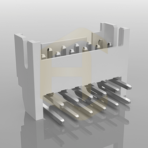 ขั้วต่อ PCB แบบเวเฟอร์ HC-PHDS-2X3AWD ระยะพิทช์ 2.0 มม. ขั้วต่อสายไฟเข้าบอร์ดแบบมุมฉาก พร้อมตำแหน่ง - Product Image 4