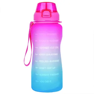 Supplies BPA Free Motivational Outdoor Sublimation Logo 2024 Clear Sports Water Bottle