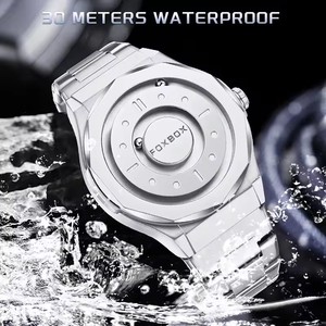 <span class=keywords><strong>Reloj</strong></span> de Lujo FOXBOX 2025 para Hombre, <span class=keywords><strong>Reloj</strong></span> de Pulsera de Cuarzo con Cuentas Deslizantes Creativas, <span class=keywords><strong>Reloj</strong></span> de Acero a Prueba de Agua, <span class=keywords><strong>Reloj</strong></span> de Moda para Hombre, <span class=keywords><strong>Reloj</strong></span> Hombre 0091 - Product Image 2