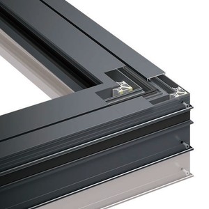Ventanas Abatibles de Aluminio con Aislamiento Acústico, Diseño Simple, Apertura Vertical, Persianas Plegables, Cortinas para Baño, <span class=keywords><strong>Triple</strong></span> - Product Image 6
