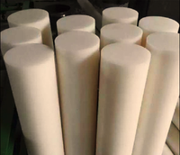 Barre ronde de haute précision en polyamide personnalisée, diamètre de 15 mm à 200 mm, tige en nylon PA6 Mc