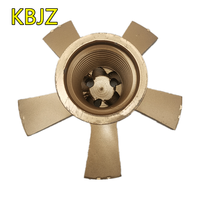 Foret de forage PDC concave à 5 lames de 250 mm, sans carottage, prix usine KBJZ, pour puits d'eau et mines de charbon