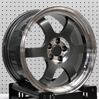 Jantes 5x114.3 Dark Gunmetal Deep Lip Forgées 18-20 Pouces pour Volk Racing HONDA NISSAN BMW Land Rover Rolls-Royce Mercedes