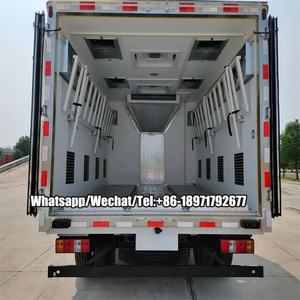 Camion Isuzu pour la livraison de poussins d'un jour, véhicule de livraison de poussins, 4x2, transport de poussins vivants, camion de transport de volaille - Product Image 5