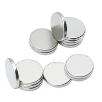 Aimant à disque en néodyme N52SH 20x3mm à faible MOQ pour moteurs et outils magnétiques, certifié REACH, RoHS, ISO 9001, nickelé