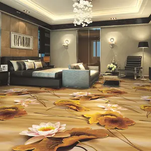 השטיח המודרני הסיטונאי 5 כוכבים מלון לובי שטיח Xterman קיר להדפיס קיר מומים גלגול הספק