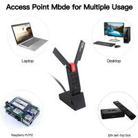 Plug and Play RTL8832BU WiFi 6 dongle ax1800 USB WiFi adaptador 1800Mbps USB3.0 doble banda WiFi 6 Stick para pc ordenador portátil