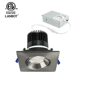 LANBOT promozione 4 pollici 9W LED pannello da incasso sottile per plafoniere adatto per bagno IP54 5 anni di garanzia