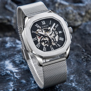 <span class=keywords><strong>Montre</strong></span> automatique <span class=keywords><strong>de</strong></span> haute qualité en acier inoxydable <span class=keywords><strong>montre</strong></span> mécanique pour hommes étanche <span class=keywords><strong>de</strong></span> Foksy watch - Product Image 2