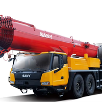 Nouvelle grue sur camion hydraulique SANY STC700T de 70 tonnes, flèche télescopique de type U de 49,5 m, machinerie de levage lourd pour ponts et mines
