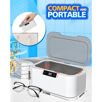 Professional Electric High Frequency 500ml 4 Modes Timer Jewelry Cleaning Machine Ultrasonic Retainer Cleaner