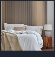 Panneau acoustique MDF sur mesure, résistant à l'humidité et imperméable, pour hôtel et bureau, insonorisation, design moderne, style graphique