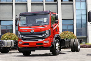 Ban đầu 4x2 hai cửa 6 bánh xe 18 giai điệu DIESEL 200 ngựa động cơ điện 275/80r22.5 Lốp xe tải đánh giá 10 tấn xe tải chở hàng - Product Image 3