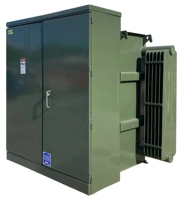 Transformador Trifásico de Montaje en Plataforma YAWEI de 10kV a 480V, 750KVA-3000KVA, Estándar IEEE, Bobinado de Cobre