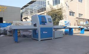 China Cnc Sierra de corte redonda Optimización de sierra de corte transversal Máquina de corte de tablero de bloque deslizante de alta velocidad - Product Image 2