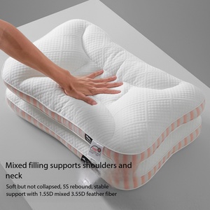 Nuovo Cuscino Terapeutico Magnetico Verde con Design Ergonomico 3D a Scomparti, Comodo Cuscino da Hotel per Dormire sul Letto - Product Image 3