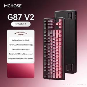 Clavier de jeu mécanique sans fil MCHOSE G87 V2, 87 touches, rétroéclairage RVB, trois modes, échange à chaud, pour ordinateur de bureau - Product Image 5