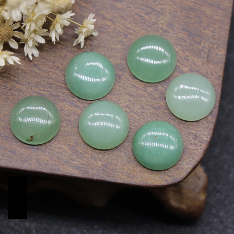 14mm green aventurine