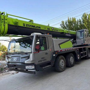 Second Hand Zoomlion 50 Ton Truck <b>Crane</b> Premium Quality Weichai Engine Smooth Lifting for Construction Work - Product Image 1