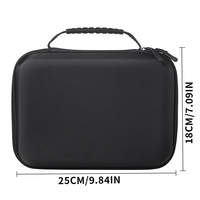 Étui de protection rigide pour deux manettes de jeu PS5 Switch Pro X-box, sac de transport pour deux manettes avec espace pour accessoires