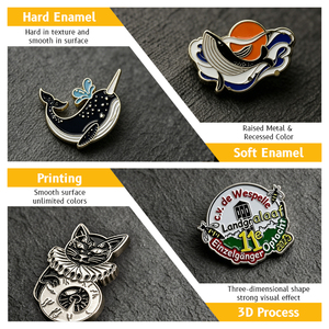 Pins con Insignias de Varios Clubes Deportivos OEM, Incluyendo Pins <span class=keywords><strong>Metálicos</strong></span> con Logotipo de Equipo de Fútbol Personalizable, Perfectos para Aficionados al Fútbol - Product Image 4