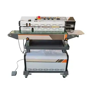 classic bag sealing machine continuous vertical band sealer heat sealing machine for food packaging in bags