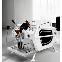 Machine à café professionnelle commerciale à 2 groupes, machine à expresso italienne moderne pour café, restaurant