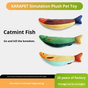 Wholesale Hot Selling Catnip Toy Resistant Plush <strong>Cat</strong> Toys Bite <strong>t</strong> Catnip Filled Cartoon <strong>Cat</strong> Teething Chew Toy for All <strong>Cats</strong> - Product Image 5