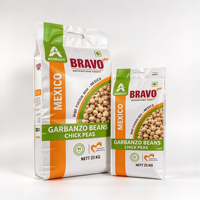 Sac en polypropylène tissé (PP) personnalisé, imprimé, de qualité alimentaire, imperméable, avec poignée, pour emballage de farine, riz, céréales, aliments pour animaux, 5 kg, 10 kg, 25 kg