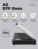 Haolic 2025 Digital A3 DTF Printer XP600 Pet Film 13 inci DTF Printer mesin cetak dan Oven untuk setiap tekstil