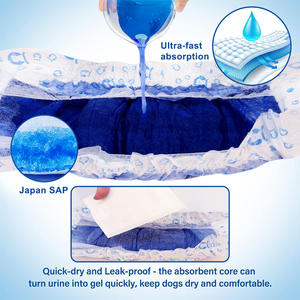 Sıcak satış çevre dostu tek kullanımlık yüksek emici kadın ve erkek yumuşak açık Pet sarar köpek bezi - Product Image 6
