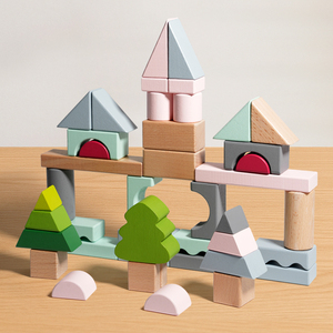 Set <span class=keywords><strong>di</strong></span> Blocchi <span class=keywords><strong>di</strong></span> Costruzione in Legno a Forma <span class=keywords><strong>di</strong></span> Macaron, Giocattolo Fai-da-Te Montessori, <span class=keywords><strong>Giochi</strong></span> Educativi Sensoriali, Puzzle Impilabile <span class=keywords><strong>per</strong></span> <span class=keywords><strong>Bambini</strong></span> <span class=keywords><strong>di</strong></span> 5-7 <span class=keywords><strong>Anni</strong></span> - Product Image 3