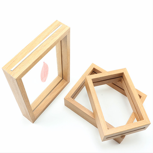 Cornice per Fiori Essiccati e Foglie, <span class=keywords><strong>Set</strong></span> di Cornici Quadrate A4 in Vetro Bifacciale per <span class=keywords><strong>Foto</strong></span> Fai-da-Te - Product Image 6