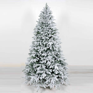 Árbol de Navidad de PE artificial al por mayor, árbol de Navidad flocado nevando, árbol de Navidad para decoración del hogar - Product Image 3