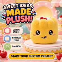 Jouet en peluche personnalisé, kawaii, nourriture, dessert, animaux en peluche doux, figurines en peluche, OEM ODM, mignon pour les enfants, cadeau
