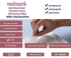 Nettoyage des zones sensibles non tissé avec formule nourrissante et rafraîchissante pour la prévention des éruptions cutanées (usage patient) - Product Image 5
