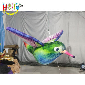 Prachtige Wereld Versieren Kleurrijke Heldere Vogel Opblaasbare Kolibrie - Product Image 2