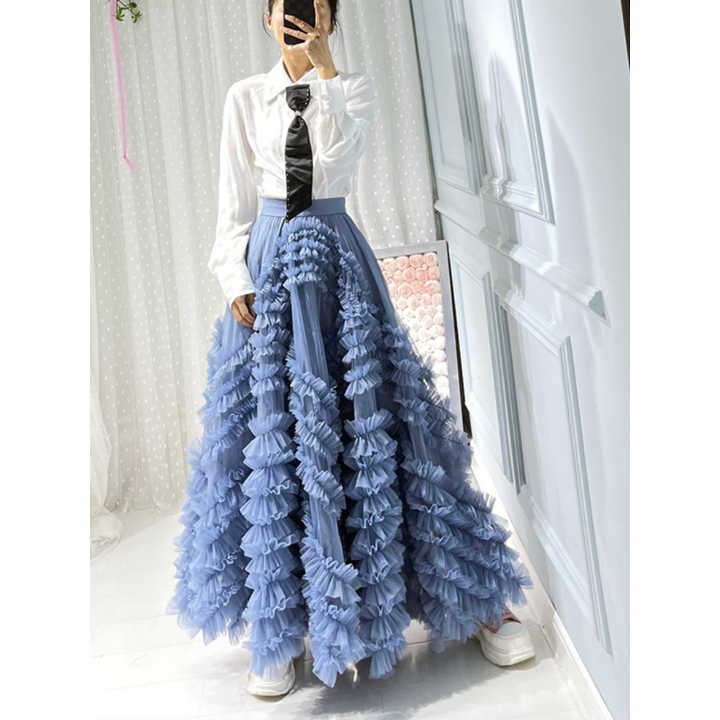 Layered Skirt Outfit High Low Tulle Skirt Pattern How To Make A