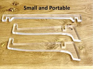 BOSN-soporte portátil de acrílico para ordenador portátil, soporte de refrigeración para portátil, extraíble, Compatible con MacBook Air, Mac Pro - Product Image 4