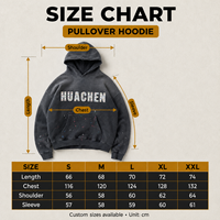 Sweat à capuche personnalisé en molleton 500 GSM pour homme, 100 % coton, délavé à l'acide, effet vieilli, peint à la main, strass, impression sérigraphique, streetwear, OEM