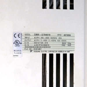 ตัวแปลงความถี่ CIMR-G7B4018 CIMR-G7A47P5 CIMR-G7A45P5 A1000 รุ่นดั้งเดิม 7.5kw - Product Image 5