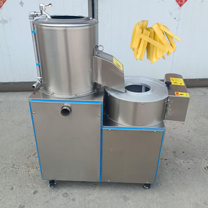 Machine 3-en-1 pour nettoyer, peler et couper les pommes de terre, machine à faire des frites, machine à faire des chips de pommes de terre - Product Image 2
