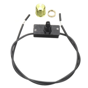 สวิตช์หรี่ไฟแบบหมุน 110VAC 220VAC 240V HI-LO-OFF LO-HI-OFF สำหรับหลอดไฟ - Product Image 2